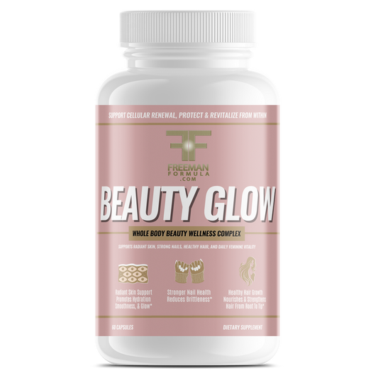 Beauty Glow: Radiance From Within — Collagen Support, Cellular Hydration & Anti-Aging Antioxidants for Luminous Skin and Vibrant Energy