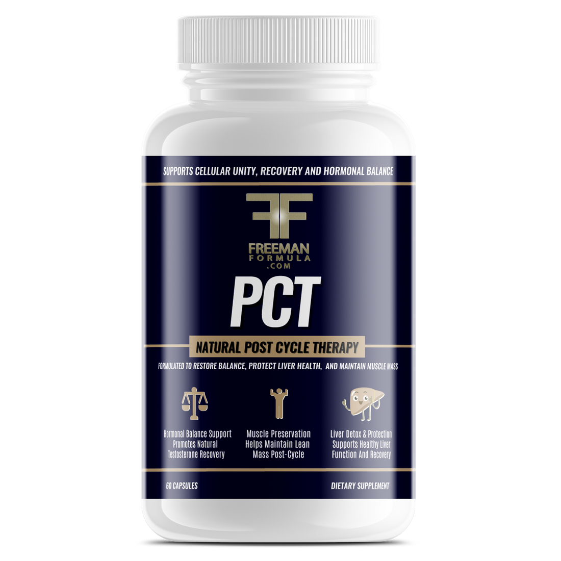 Natural PCT: Restore Your Hormones, Rebuild Strength, and Reset Your Masculine System Naturally
