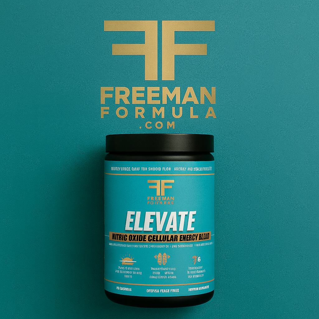 Boost blood flow, energy, and focus with ELEVATE from Freeman Formula.