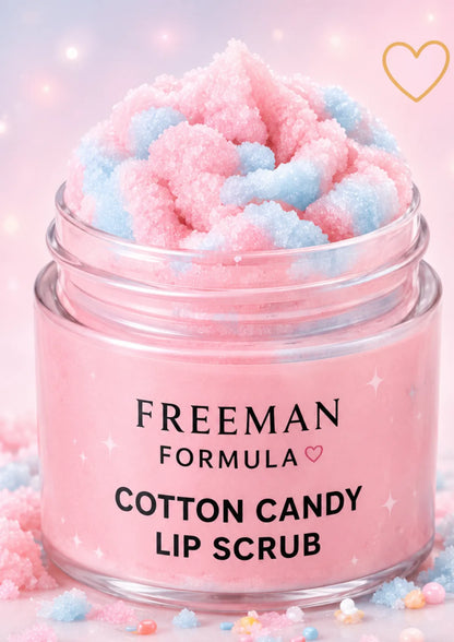 Freeman Lip Scrub Cotton Candy