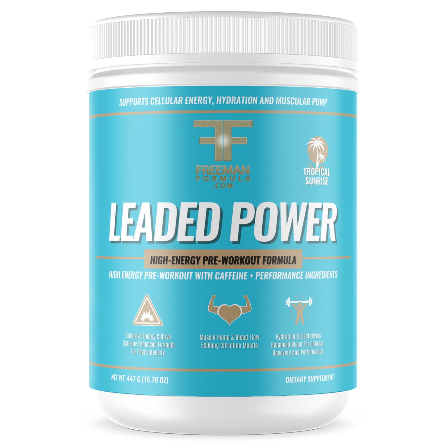 Freeman Formula Leaded Power Pre workout with Caffeine, hydration and electrolytes
. 