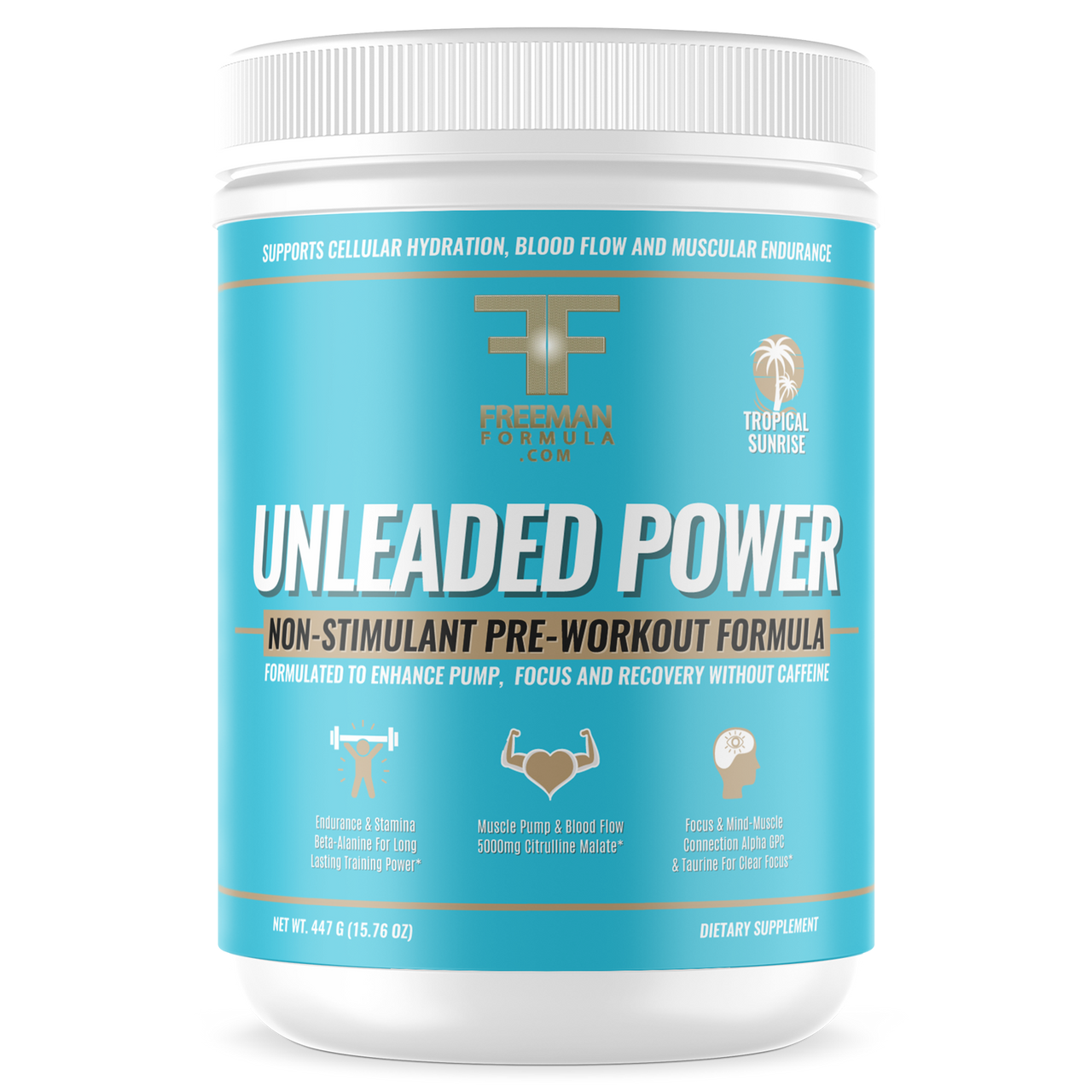 Leaded and UN.Leaded Power | Cellular Hydration. Muscle Pump Support.