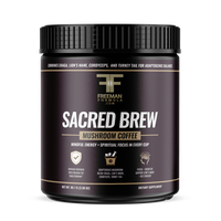 Thumbnail for Freeman Formula Sacred Brew mushroom coffee blend made with adaptogenic mushrooms to boost focus, energy, and immunity without caffeine crashes.