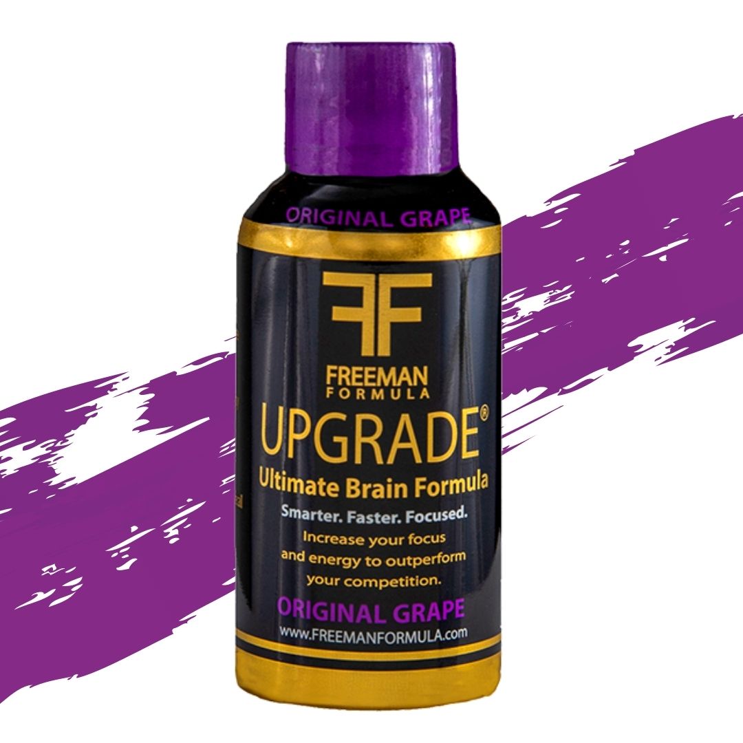 UPGRADEⓇ is the best nootropic brain formula that creates long-lasting, non-jitter, no-adrenal stimulant energy, incredible mental clarity, and sustained focus. Resulting in accelerated reaction time, better focus, productivity, and an awakening of senses